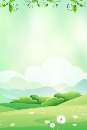 绿色背景