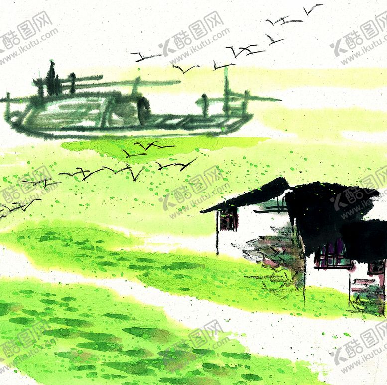 编号：14029110271425122858【酷图网】源文件下载-江南水乡