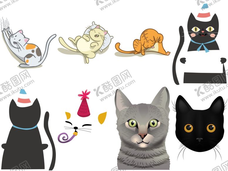 编号：80183209221642426031【酷图网】源文件下载-卡通猫