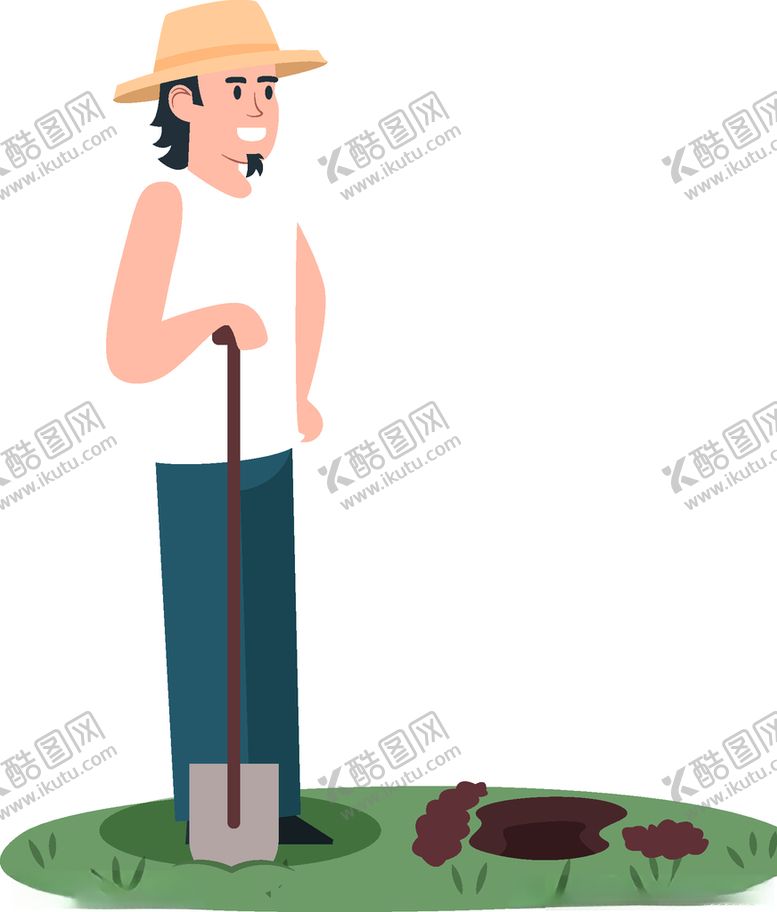 编号：97584504180029064765【酷图网】源文件下载-农民