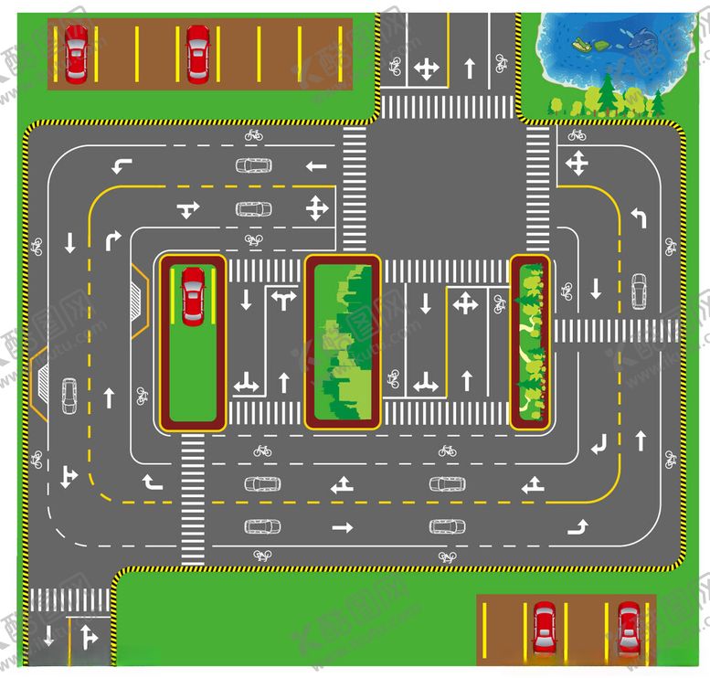 编号：86962501202304543770【酷图网】源文件下载-失量公路