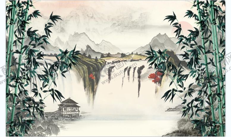 编号：43825009272349074019【酷图网】源文件下载-山水画