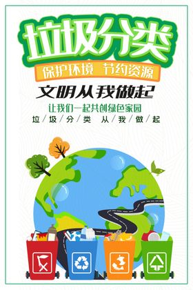 垃圾分类图片城市环境卫生