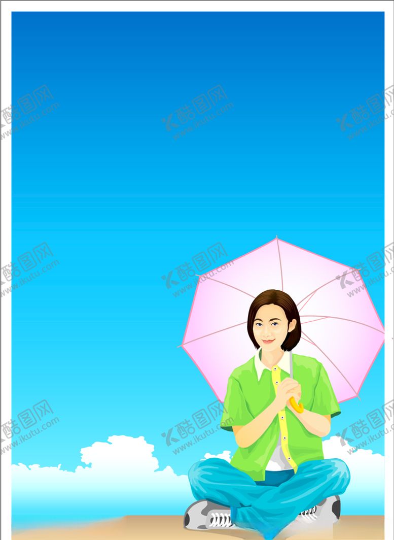 编号：97320609240313576947【酷图网】源文件下载-人物插画