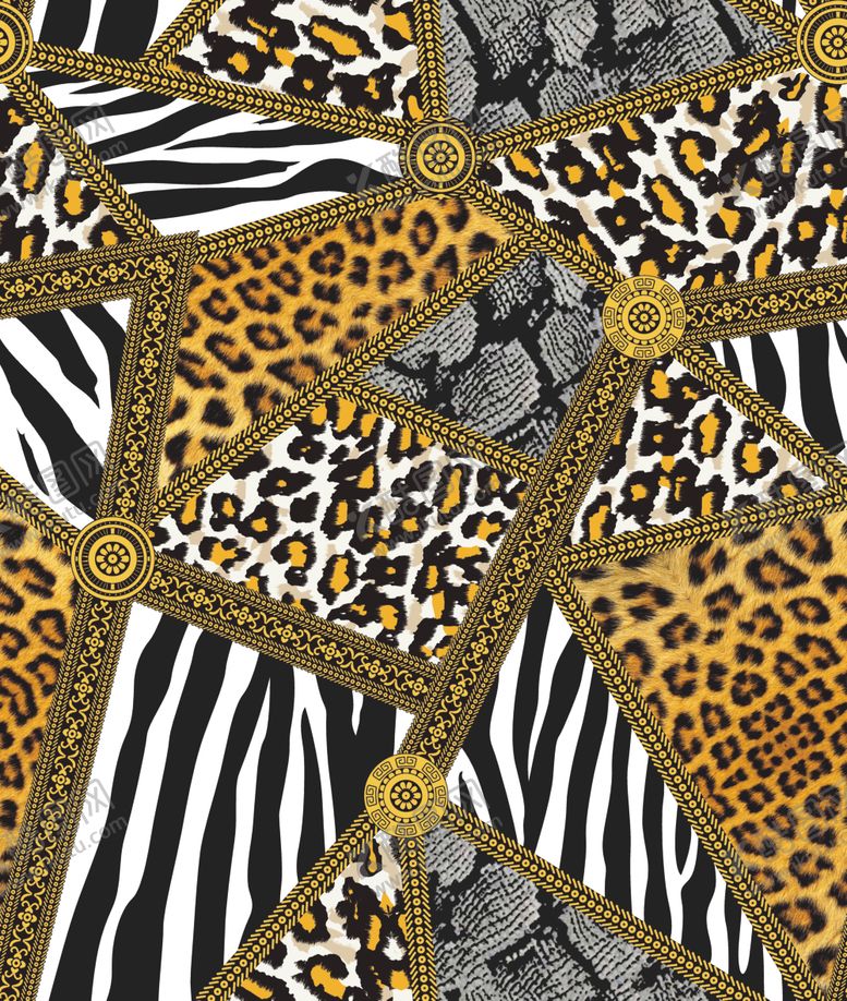 编号：70043210052048426369【酷图网】源文件下载-大牌豹纹