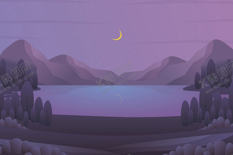 编号：35081910121359057273【酷图网】源文件下载-自然风光插画