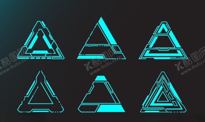 编号：89144709140234492111【酷图网】源文件下载-三角创意图标