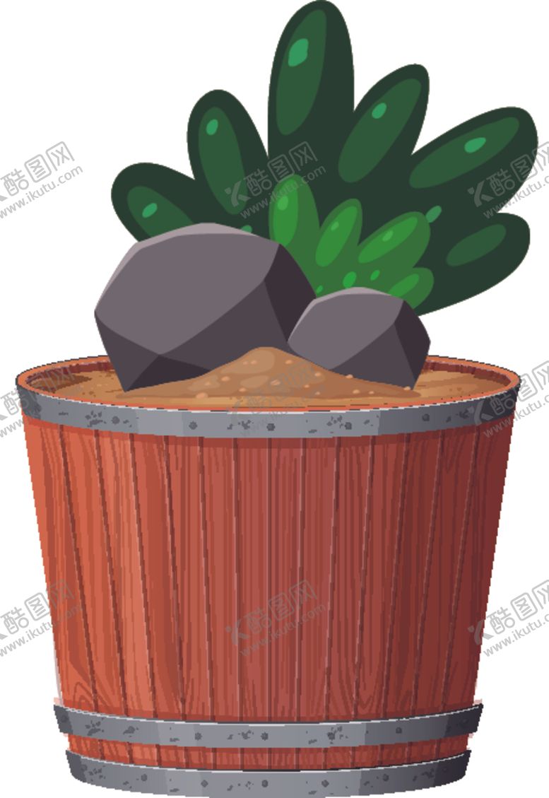 编号：79359307032126345415【酷图网】源文件下载-盆景盆栽