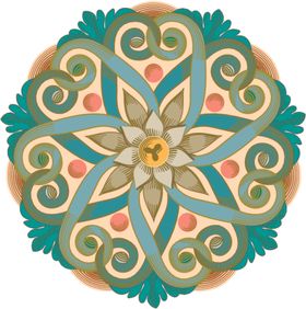 欧式花纹