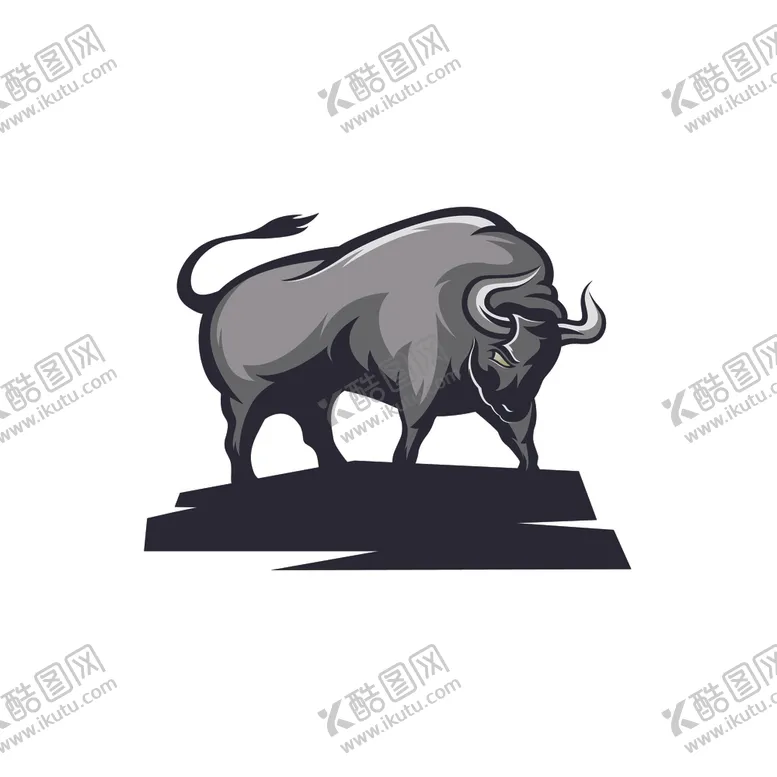 编号：74652706241537006793【酷图网】源文件下载-公牛图标