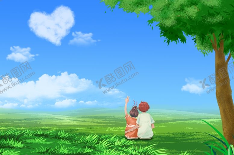 编号：35233206160238085817【酷图网】源文件下载-情人节插画