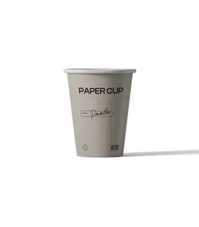 咖啡杯样机纸模版VISmockups