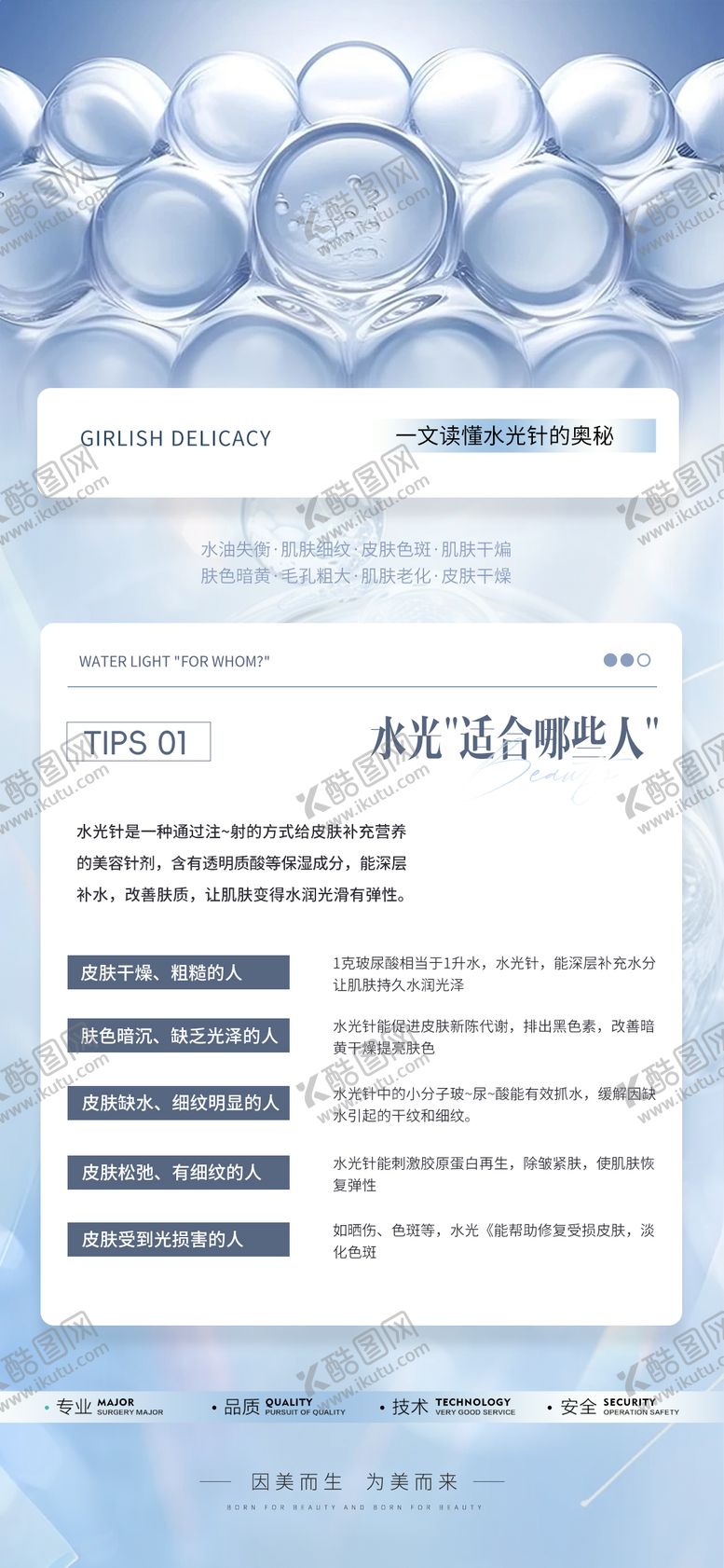 编号：84171412051112412574【酷图网】源文件下载-医美水光针科普宣传海报