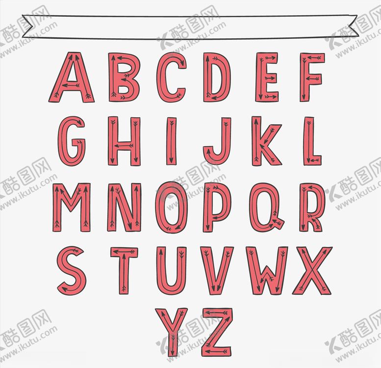 编号：60221009141253589261【酷图网】源文件下载-卡通字母