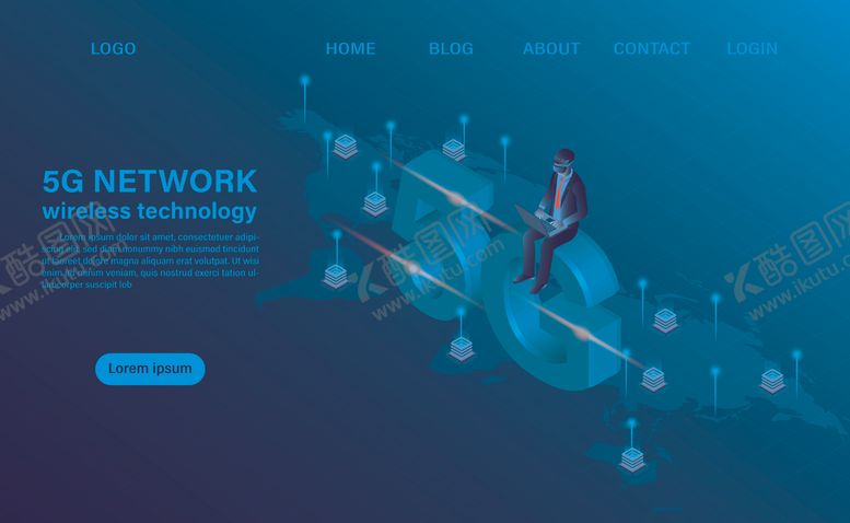 编号：70164210311129527857【酷图网】源文件下载-5G时代