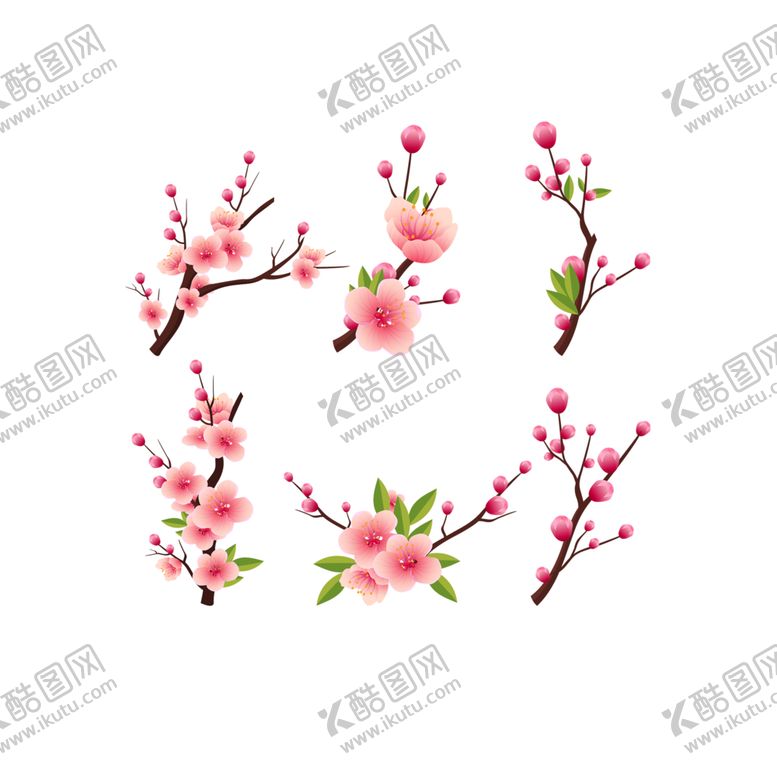 编号：16472105150823002918【酷图网】源文件下载-手绘植物花卉