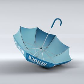 雨伞样机