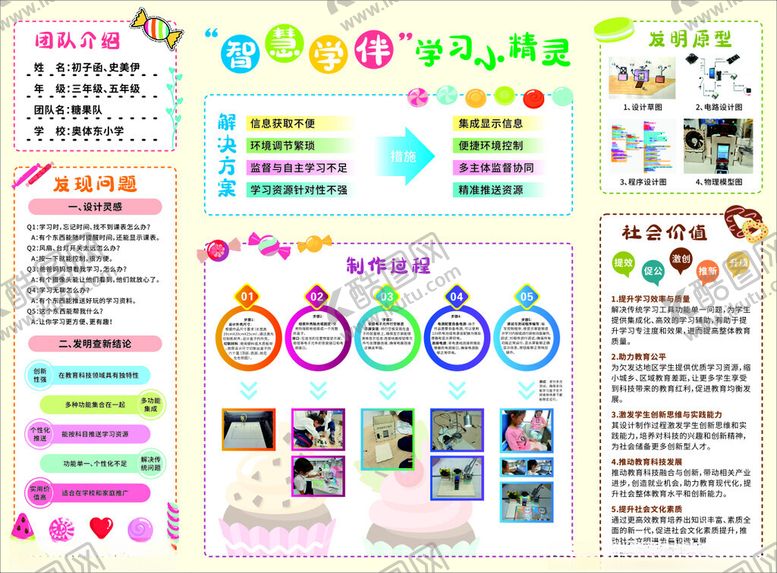 编号：51038409221039572084【酷图网】源文件下载-多彩创意海报设计展示