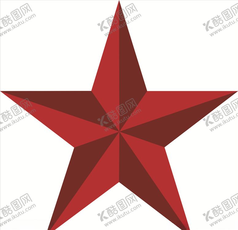 编号：99429810091003291835【酷图网】源文件下载-立体五角星
