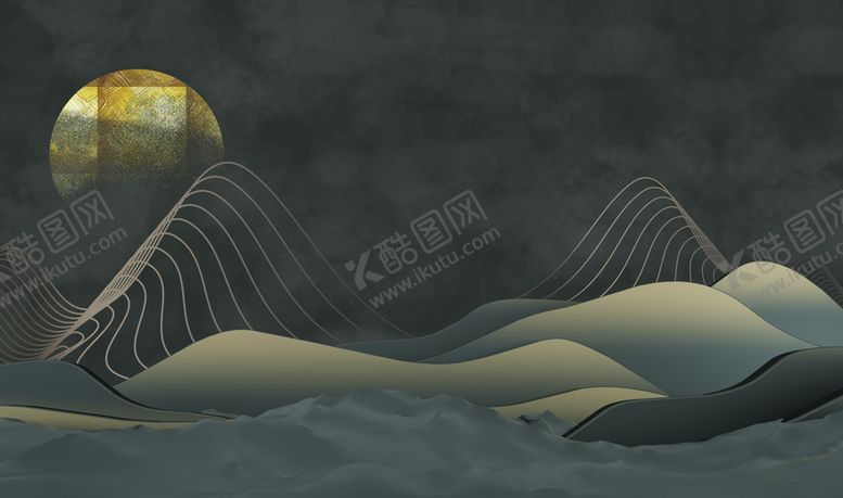 编号：72738707091832171246【酷图网】源文件下载-山水画