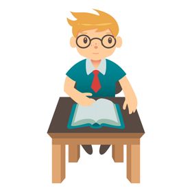 卡通小孩形象
