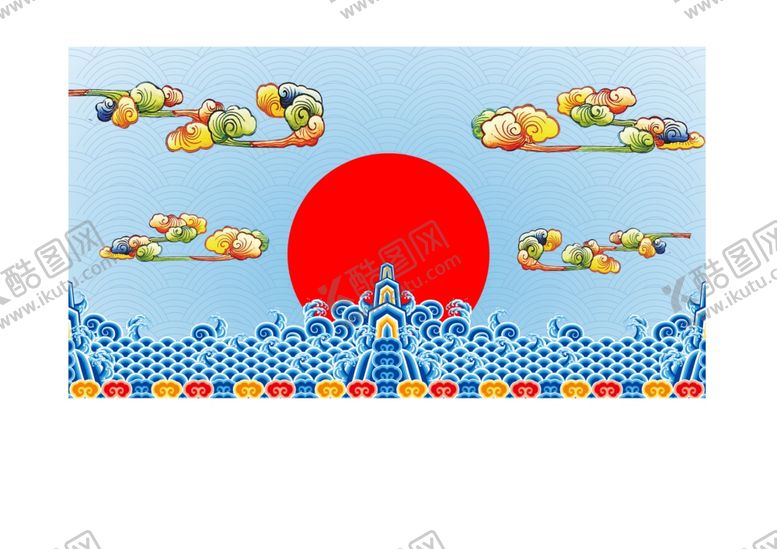编号：72204609242020568119【酷图网】源文件下载-中国风古典祥云