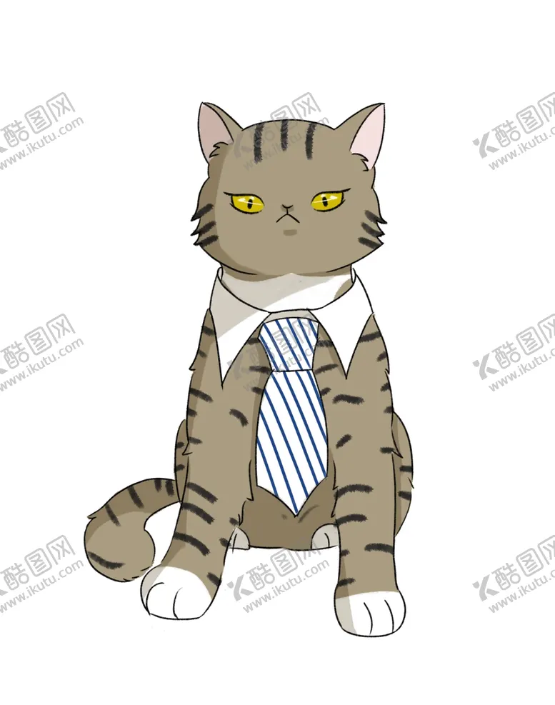 编号：52113003010746403725【酷图网】源文件下载-手绘猫插画