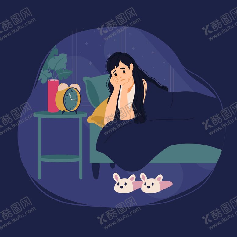 编号：46758109141414115289【酷图网】源文件下载-失眠 