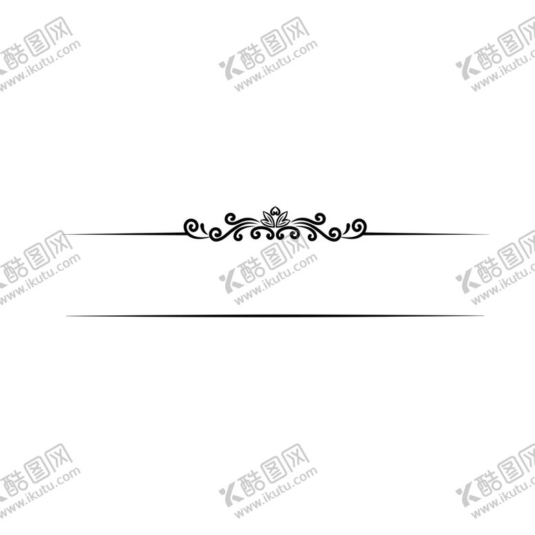 编号：03875210011149006720【酷图网】源文件下载-复古欧式花纹分割线