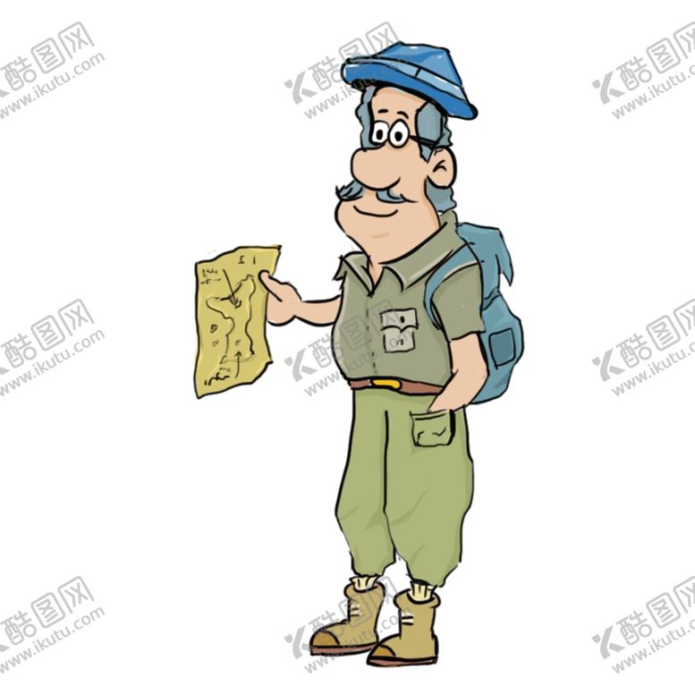 编号：48138006142324409345【酷图网】源文件下载-探险人物元素