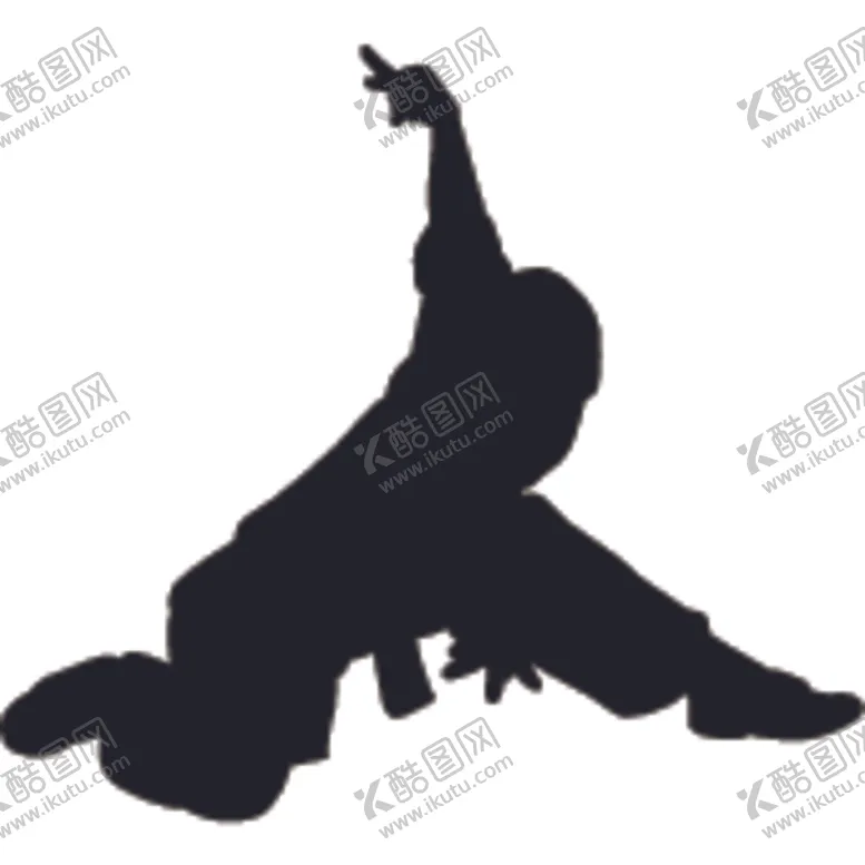 编号：17848406251328309012【酷图网】源文件下载-武术格斗剪影