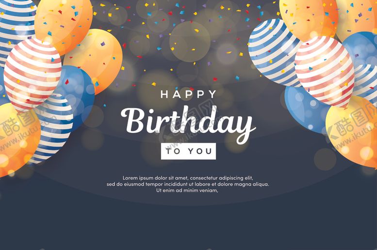 编号：27903409280244048281【酷图网】源文件下载-生日气球