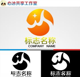 logo设计字母矢量图制作字母
