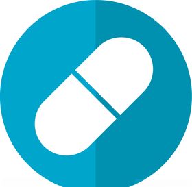 矢量胶囊药丸