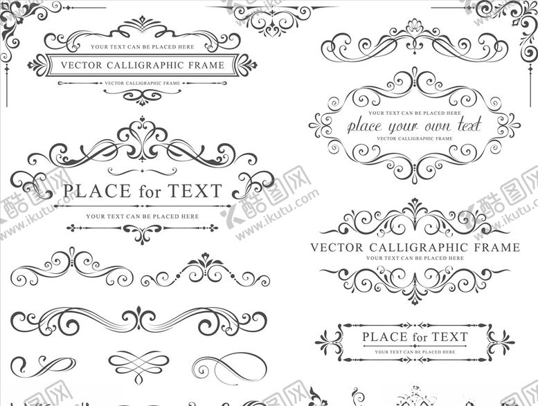 编号：38825811011936313954【酷图网】源文件下载-矢量花纹花边