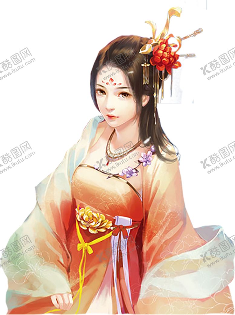 编号：64267902121715338154【酷图网】源文件下载- 古装帅哥美女插画图片