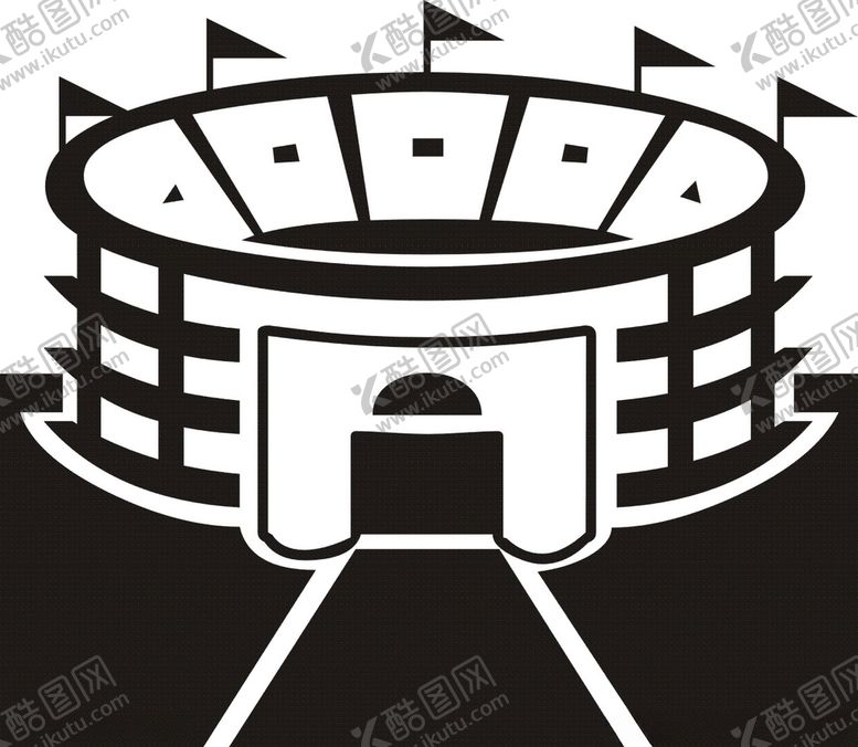 编号：21521410010424367451【酷图网】源文件下载-建筑房屋剪影-11