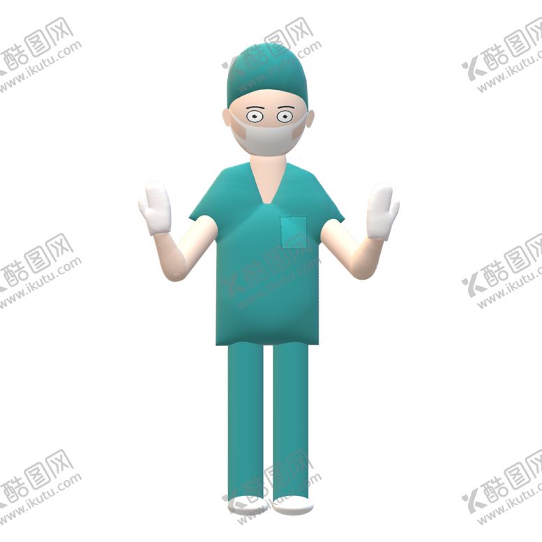 编号：32148810111500258832【酷图网】源文件下载-护士医生卡通动漫