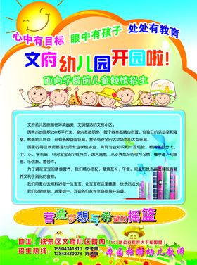 幼儿园DM单