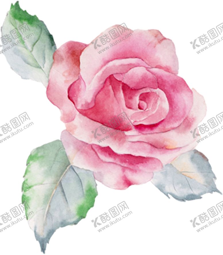 编号：45332605031513587049【酷图网】源文件下载-水彩花