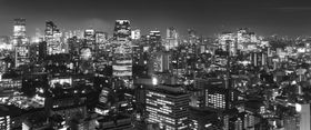 城市夜景灯光建筑风景