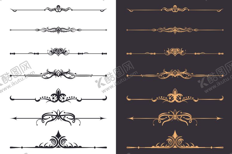 编号：41480009142351281064【酷图网】源文件下载-花纹装饰元素