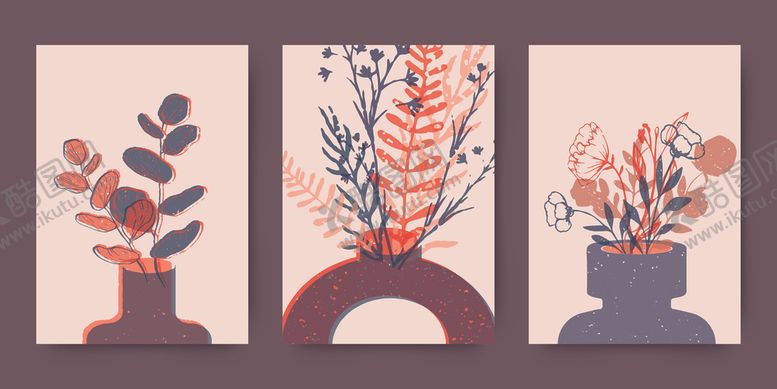 编号：52074804031448375731【酷图网】源文件下载-花艺装饰插画