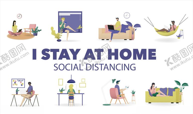 编号：79131009231613202209【酷图网】源文件下载-在家工作