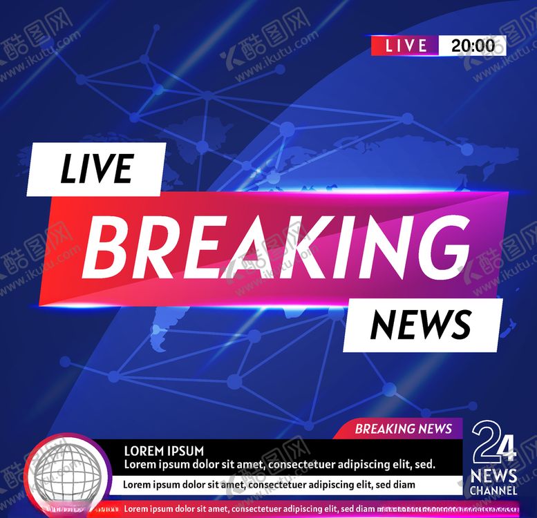 编号：58629310012145484510【酷图网】源文件下载-新闻标题