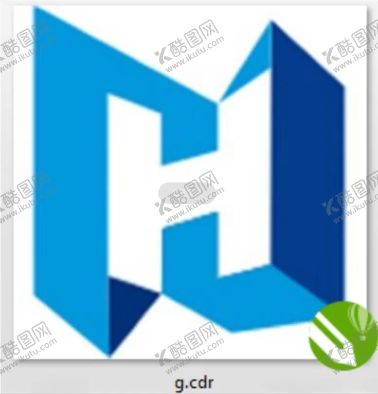 编号：83288409131312137198【酷图网】源文件下载-H形状精美LOGO设计广