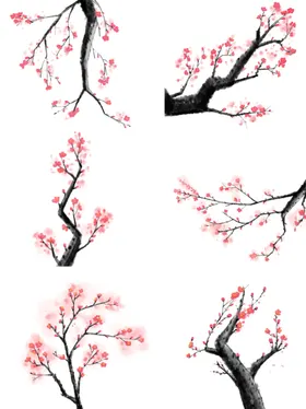 梅花素材