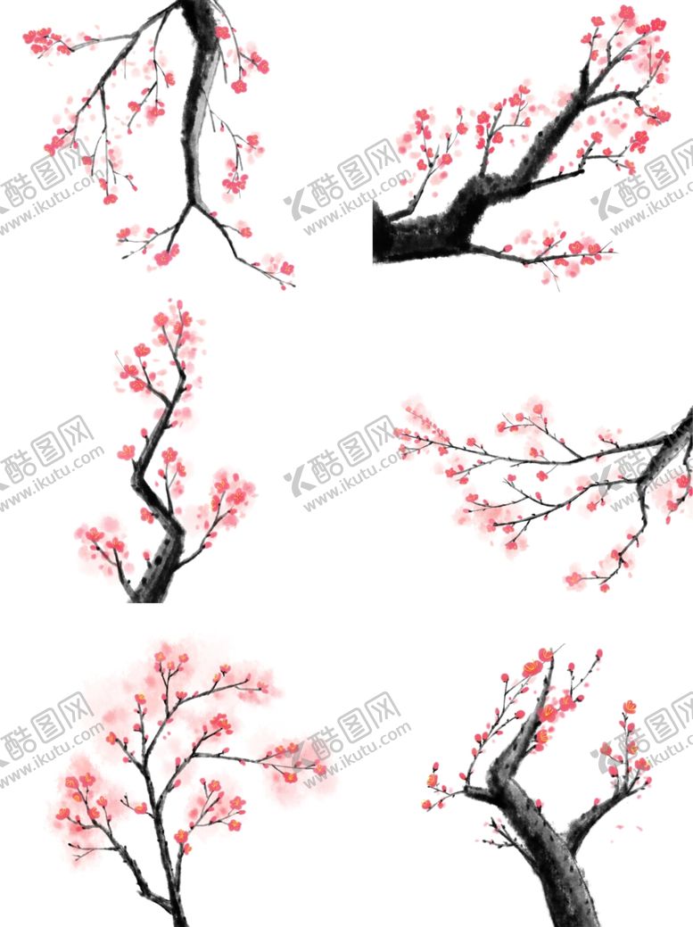 编号：78372110302352592829【酷图网】源文件下载-梅花素材