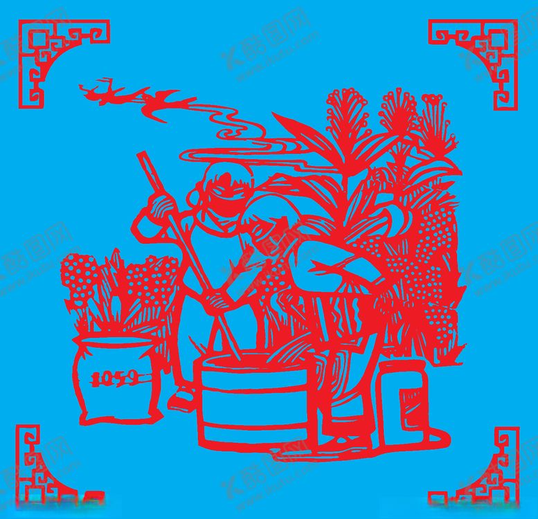 编号：19409004141354162302【酷图网】源文件下载-劳作剪纸