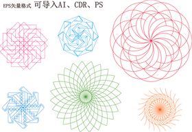 现金券抽象图案